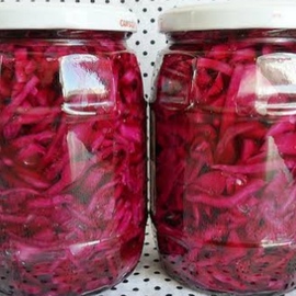 Mor Lahana Turşusu (800 Gr) görseli.